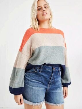 Madewell High Rise Denim Shorts 33